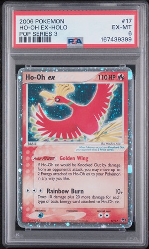 Ho-Oh ex graded PSA 6 for sale on eBay