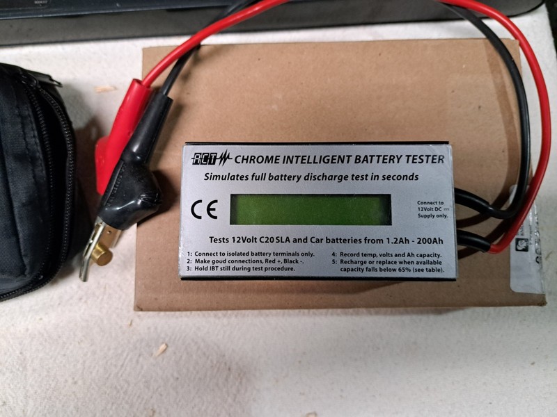 ACT 12V C20 SLA 1.2Ah-200Ah Intelligent Battery Tester  W/Bag
