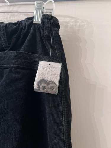 Free People Black Corduroy Pants NEW Sz XS - Picture 3 of 13