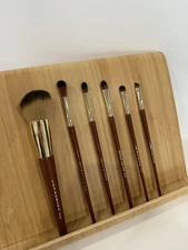 Spectrum Pro Foundation Brow concealer Blender Crease Detail Makeup Brush Set 6