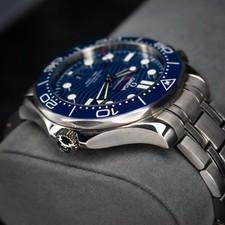 OMEGA Seamaster Diver 300M 42MM Blue Wave Dial SS Bracelet 210.30.42.20.03.001 5