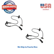 2 ABS Wheel Speed Sensor Rear Right & Left Fit Silverado 1500 Sierra 1500 Tahoe