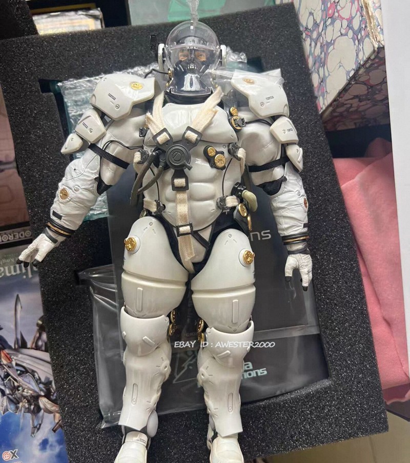 1000Toys Hideo Kojima Ludens White WF Limited Ver. 1/6 Scale Model