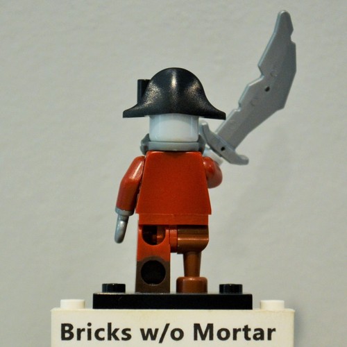 New Genuine LEGO Zombie Pirate Minifig with Sword Series 14 71010 - Picture 3 of 3