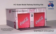 Coca Cola Distribution Warehouse Shed Model Railway Building Kit - 1:87 CCWH