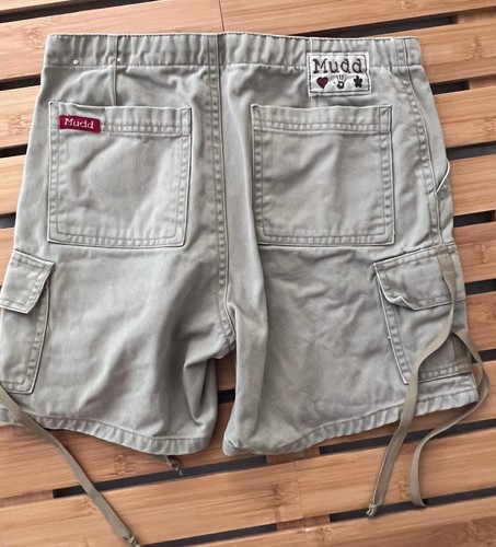 MUDD 100% Cotton Cargo Shorts Girls Size 12 - Picture 2 of 10