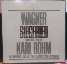 SEALED NEW!  Richard Wagner / Bohm ‎– Siegfried, 4x 12" 33 LP Box Set w/ Booklet