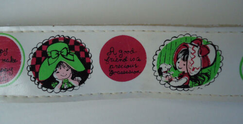 Vintage 70er Jahre Petticoats & Pantaloons Vinyl Gürtel 27-31 Inspirierend - Bild 4 von 7