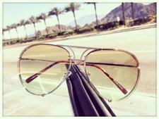 Super Poshe GRADIENT Twirl Metal  Frames Women Sunglasses HOT SUMMER Pilot