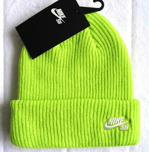 NIKE SB Fine Knit NEON LIME Green 