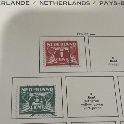 Netherland 6 Pages collection Used ( File 92) | eBay