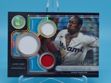 Jazz Chisholm Jr. #TTR-JC Prices | 2025 Topps Tribute Triple Relic