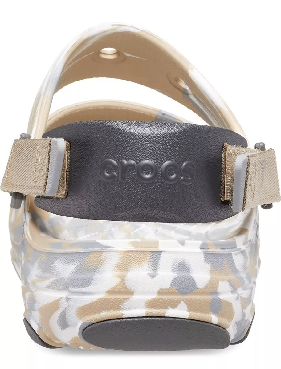 Crocs Classic All Terrain Marbled Sandals Mens 12 Chai Multi  display picture 1