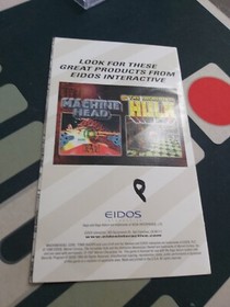 Sega Saturn Tomb Raider Booklet Only