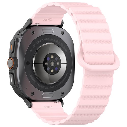 Magnetic Silicone Strap Replacement Strap for Samsung Galaxy Watch 7 Ultra 47mm - Zdjęcie 36 z 39