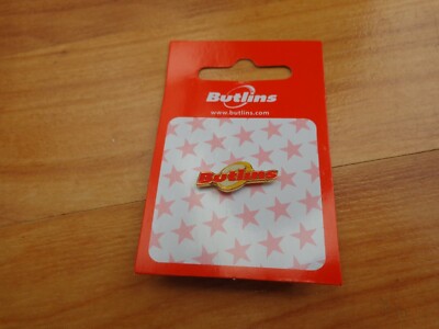 BUTLINS HOLIDAY CAMP RESORT TRADING PINS - CLASSIC LOGO CREST ENAMEL PIN BADGE