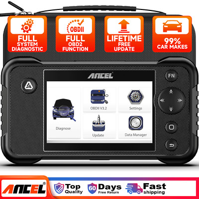 2025 Ancel FX3300 Profi KFZ Diagnosegerät Auto OBD2 Scanner Alle System ABS SAS