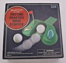 Vintage Putting Practice Door Stopper New Golf Game Putting