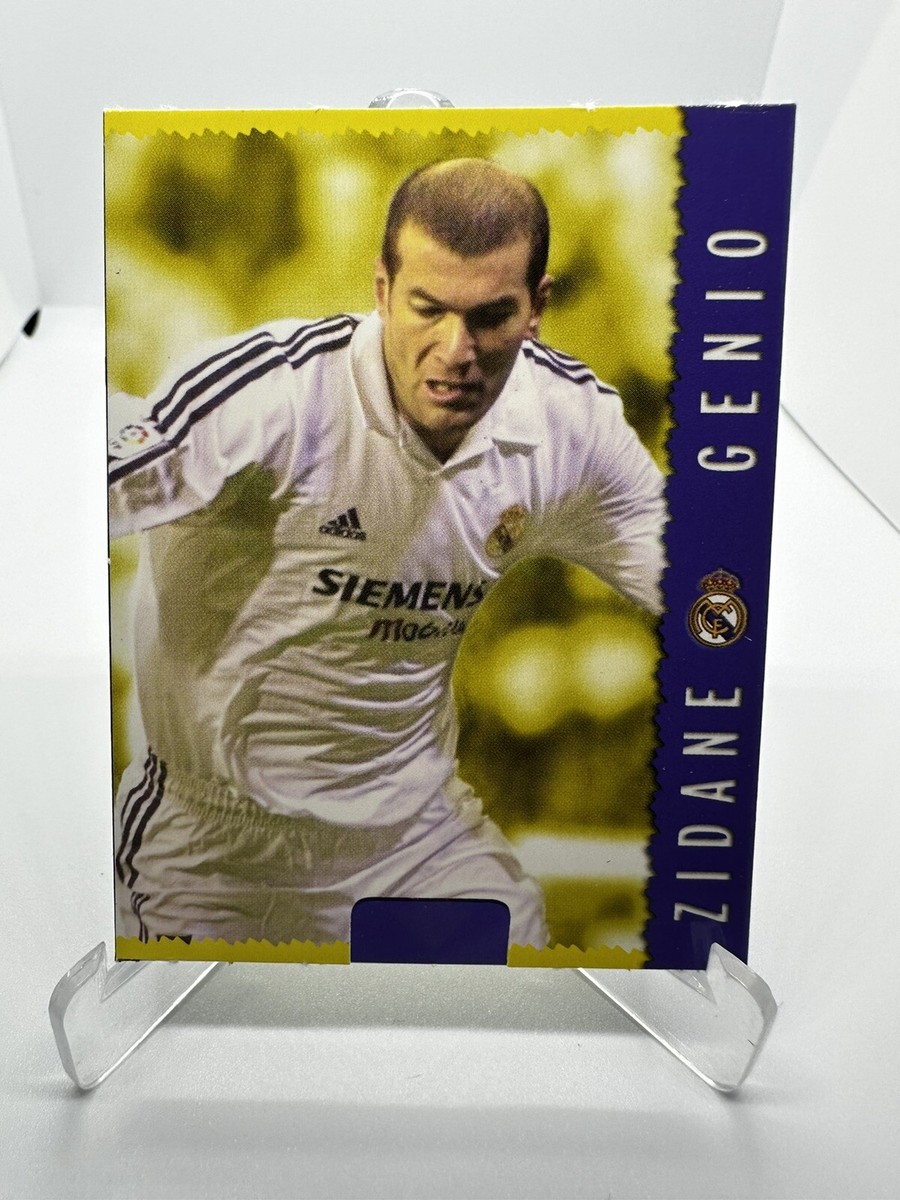 Zinedine Zidane Very Rare 2005 Card Genio #108 LFP Fichas