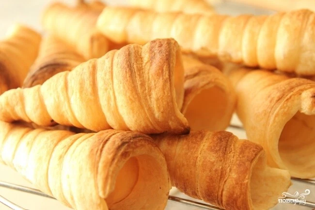 Schillerlockenform Hörnchen Schaumrollen Backform Schillerlocken Sahnerollen - Bild 4 von 4