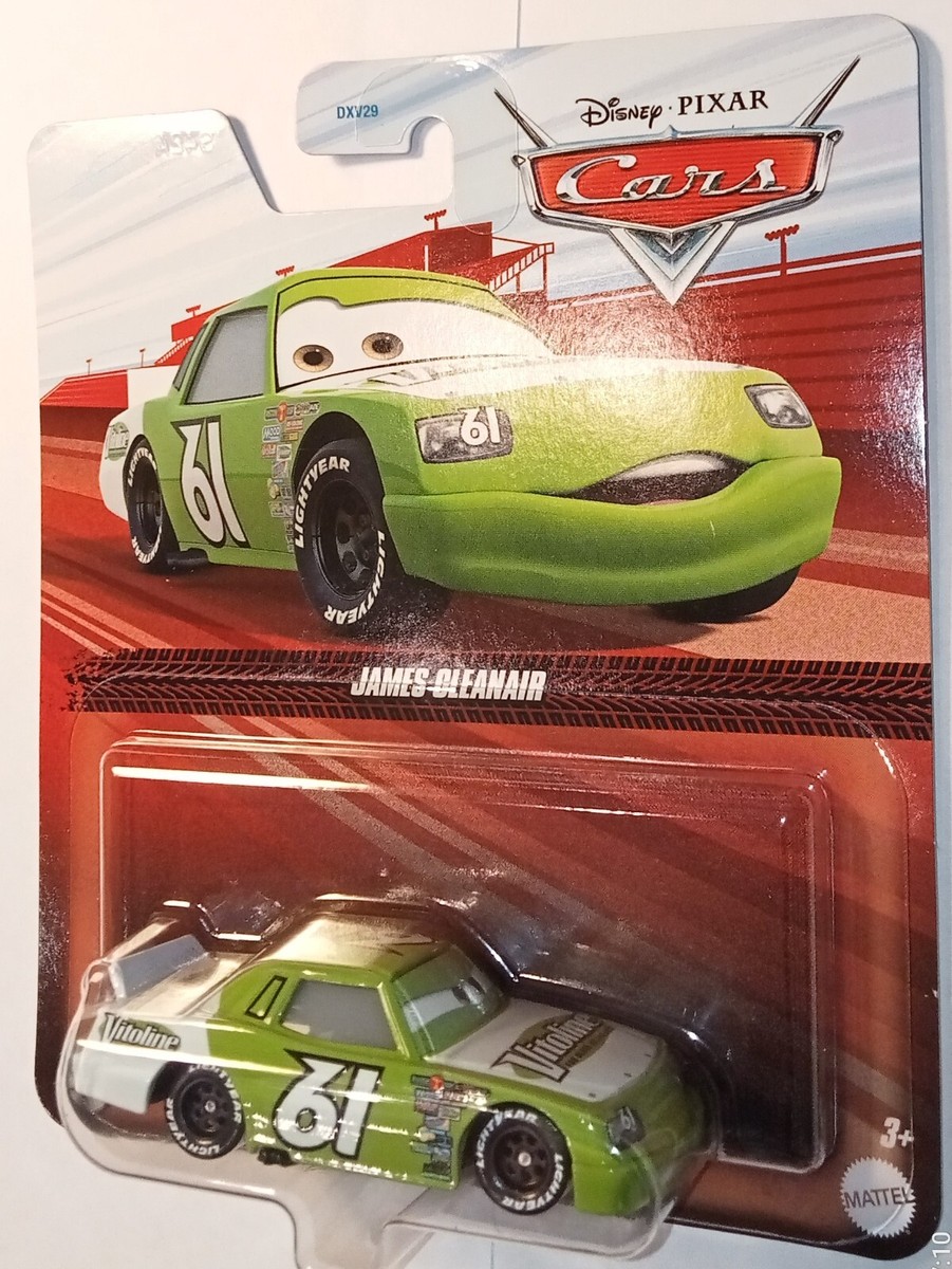 JAMES CLEANAIR #61 Vitoline Racer Piston Cup Cars 1:55 Die-cast