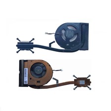 CPU Cooler Fan Heatsink For Lenovo ThinkPad T490 UMA 01YU189 01YU190 AT1AC002SS0