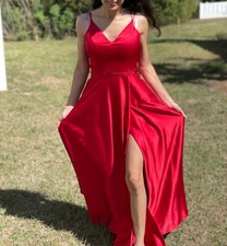 Prom-Formal Dress- Homecoming-EveningWear-PartyRed-New Year Sale-LongMaxiDress
