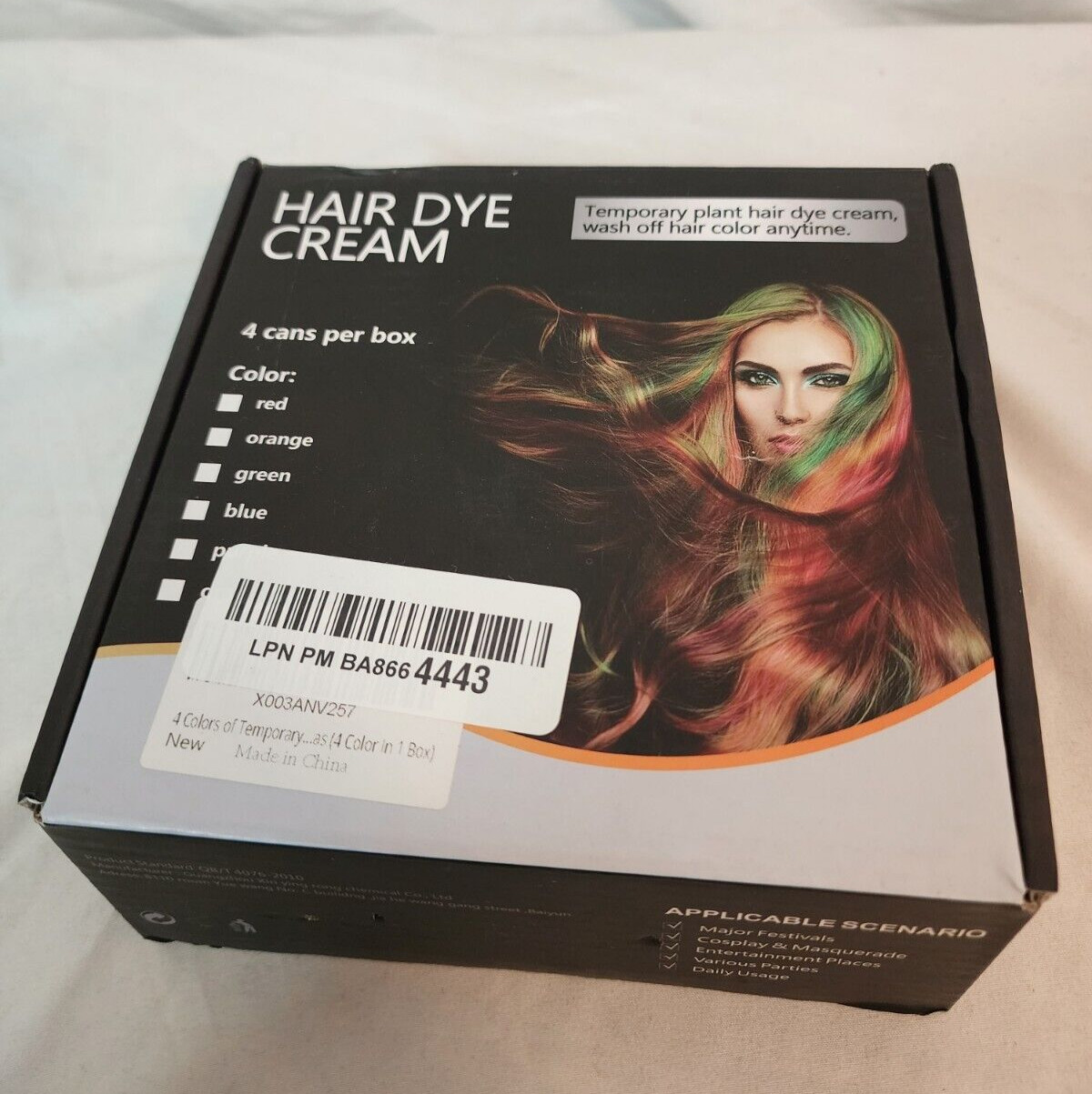 S Hair Color Dye Natural Hair Coloring Wax