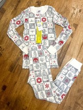 NEW Hanna Andersson Star Wars Christmas Pajamas 100 Organic Cotton, size 4