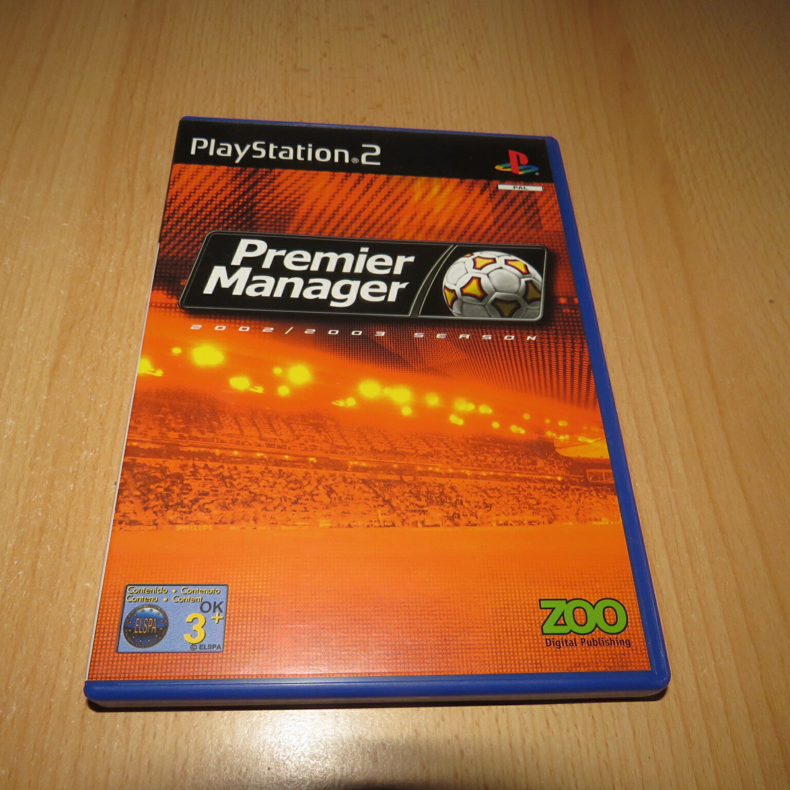 Premier Manager Temporada 2002 - 2003 (PS2) Reino Unido publicación rastreada