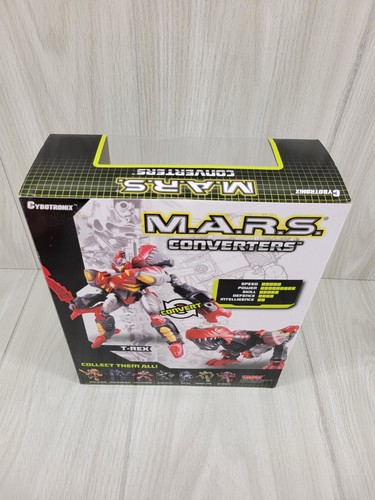 Cybotronix Happkid Mars Converters T-Rex Action Figure Brand NIB - Picture 7 of 8
