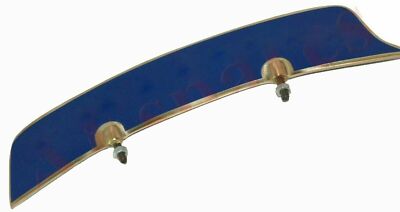 Aespares Universal Passend Front Kotflügelhalter Nummernschild Messing Blau