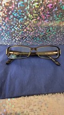 Fendi F850R 662 Women's Rectangular Eyeglasses Crystal Green 51mm Pristine