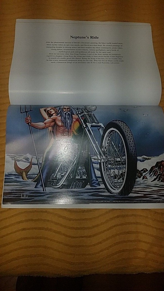 David Mann's 50 Motorcycle Masterpieces book - #527 of