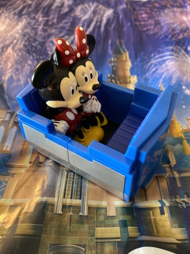 Jouet Disney Parks Tomorrowland People Mover Mickey Minnie Pull Back NEUF
