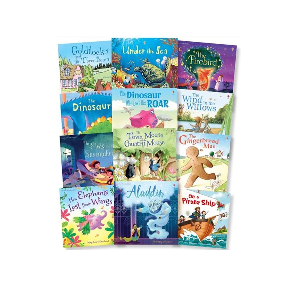 Usborne 12 Classics Picture Books Collection Set - Ages 5-7 - Paperback