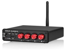 4 Channel Bluetooth Amplifier, 50W x 4 Audio Power Amp