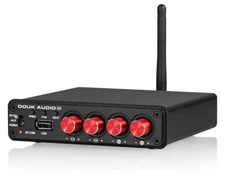 4 Channel Bluetooth Amplifier, 50W x 4 Audio Power Amp