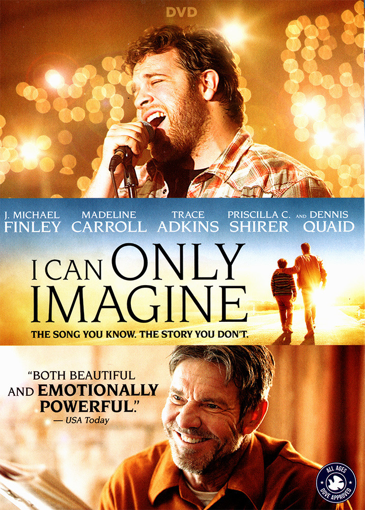 I Can Only Imagine DVD VIDEO MOVIE (Story Of Bart Millard