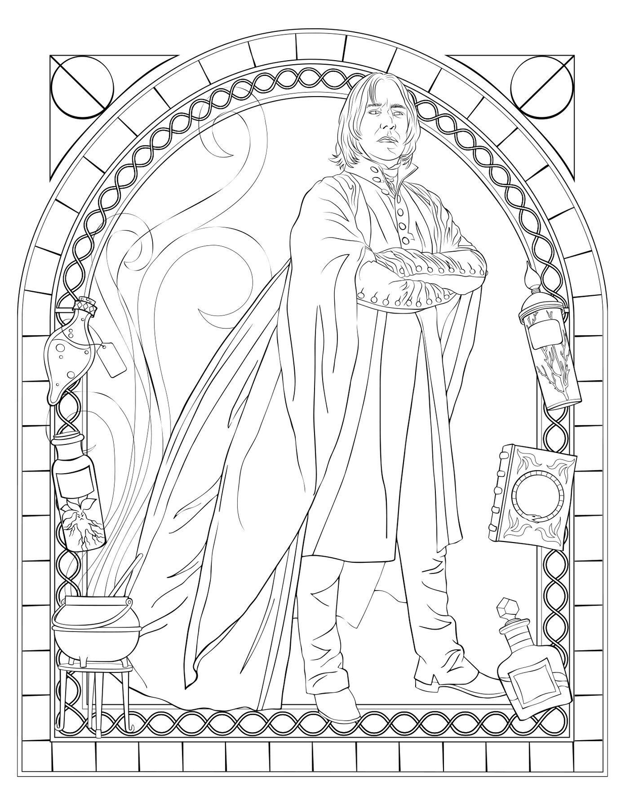 Thumbnail - Aus Den Filmen Zu Harry Potter: Das Offizielle Malbuch: Slytherin |