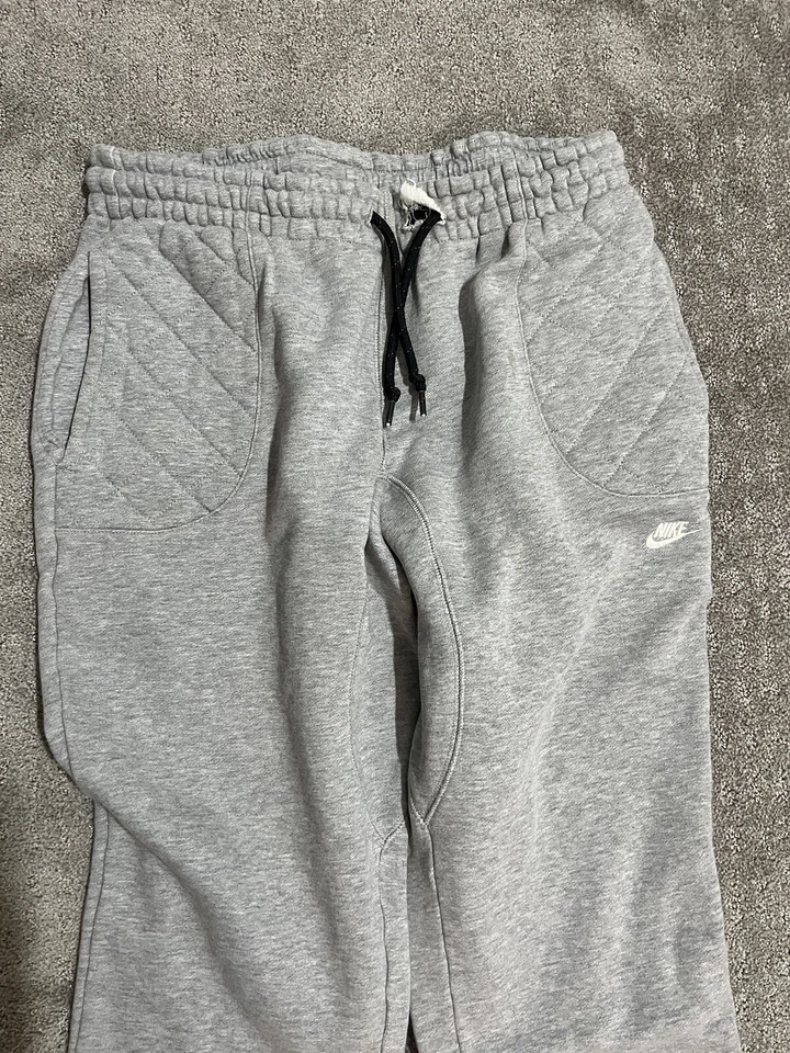 Pantalón Nike NSW FB 624182-063 (gris jaspeado) Medium Distres Foto 2 de 4