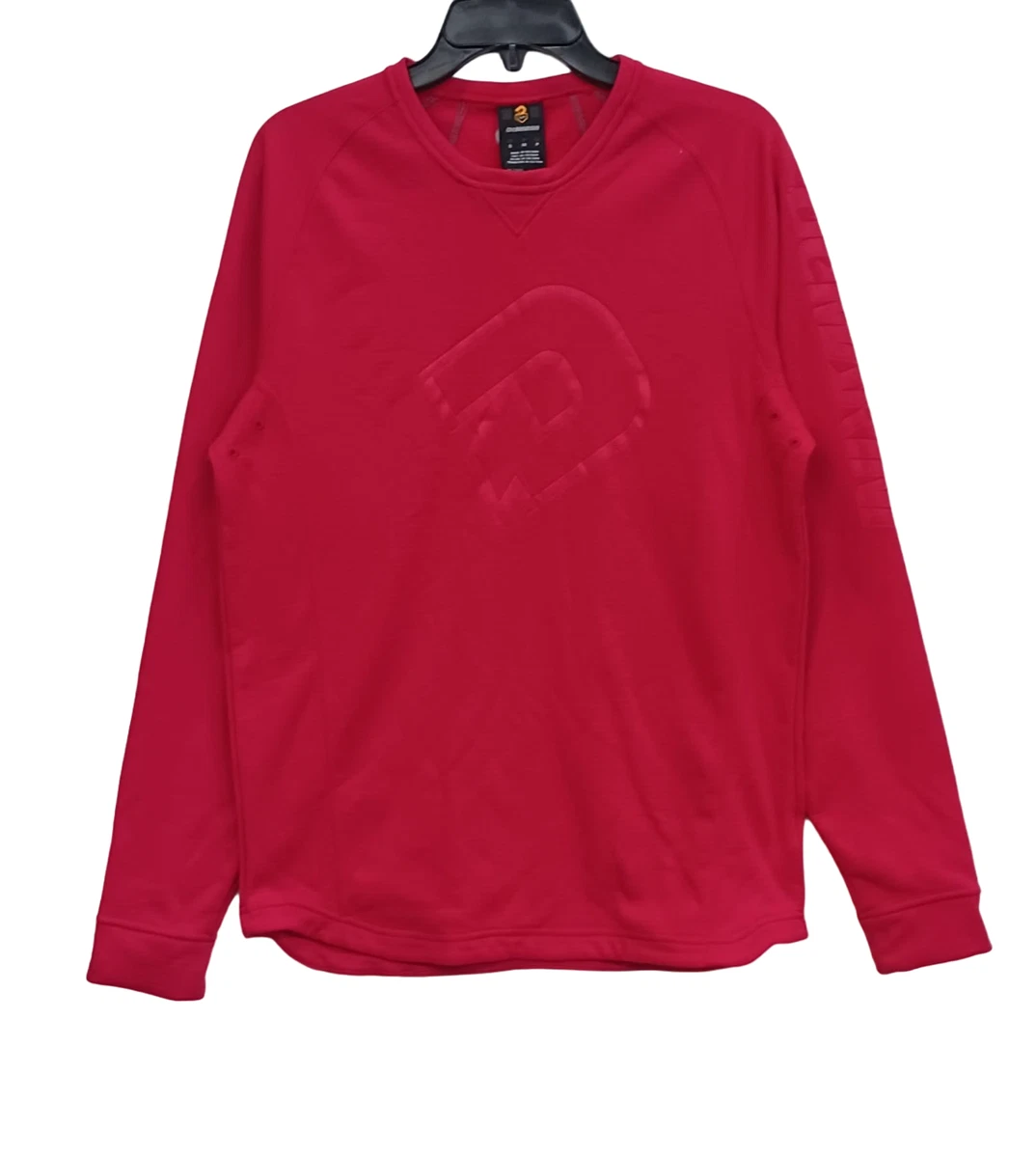 Demarini Apparel Mens Heather Fleece Pullover Jacket Red Small eBay