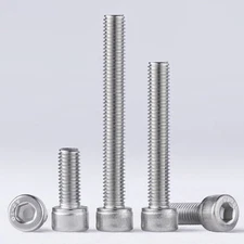 0# Socket Head Screws 1/2-13 1/4-20 304 Stainless Steel Machine Bolts