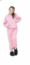Hooded Warm Tracksuit For Girls, 11-12 Years Old.