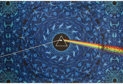 Sunshine Joy Pink Floyd The Dark Side Of Moon 60x90 Inches Tapestry Blue