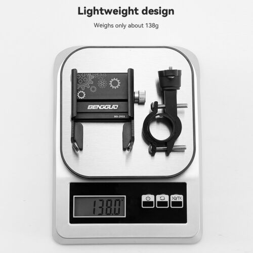 Bike Phone Holder Aluminium Alloy Bike Phone Support Bracket Cycling Accessories - Zdjęcie 10 z 21