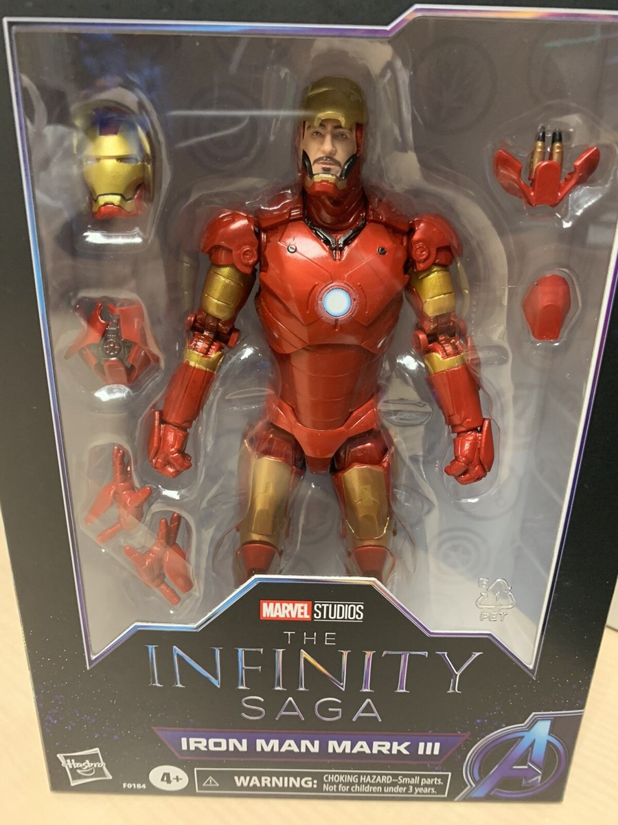 Marvel Legends Infinity Saga Iron Man Mark 3 Armor Action Figure