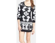 Element Alps Sweater Dress (M) Black