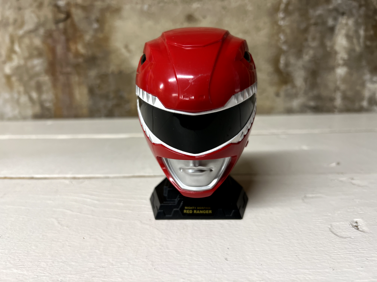 Bandai Mighty Morphin Power Rangers Legacy Red Ranger Helmet 1/4