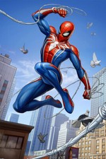 Spider Man Comic Superhero Adventure Danger Wall Art Home Decor - POSTER 20x30